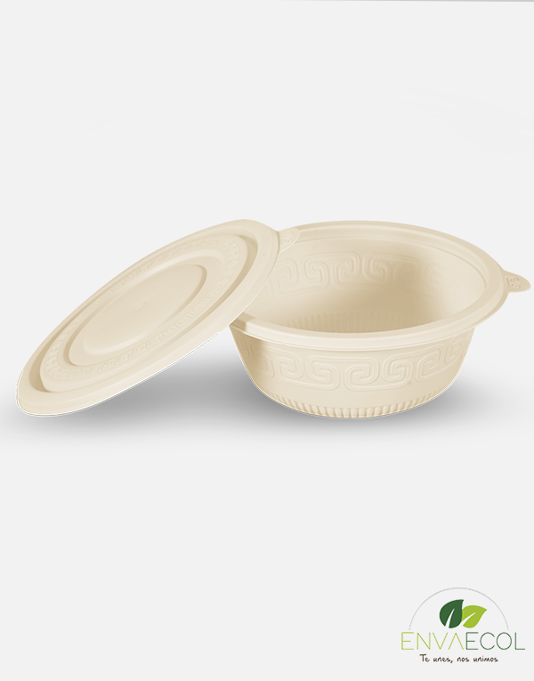 BOWL BIODEGRADABLE 20 OZ – DE ALMIDÓN DE MAÍZ 22